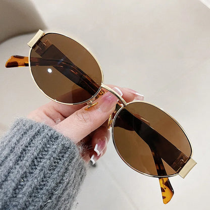 Fashion Oval Sunglasses Women