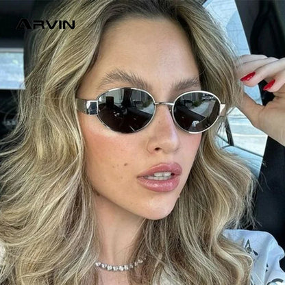 Fashion Oval Sunglasses Women