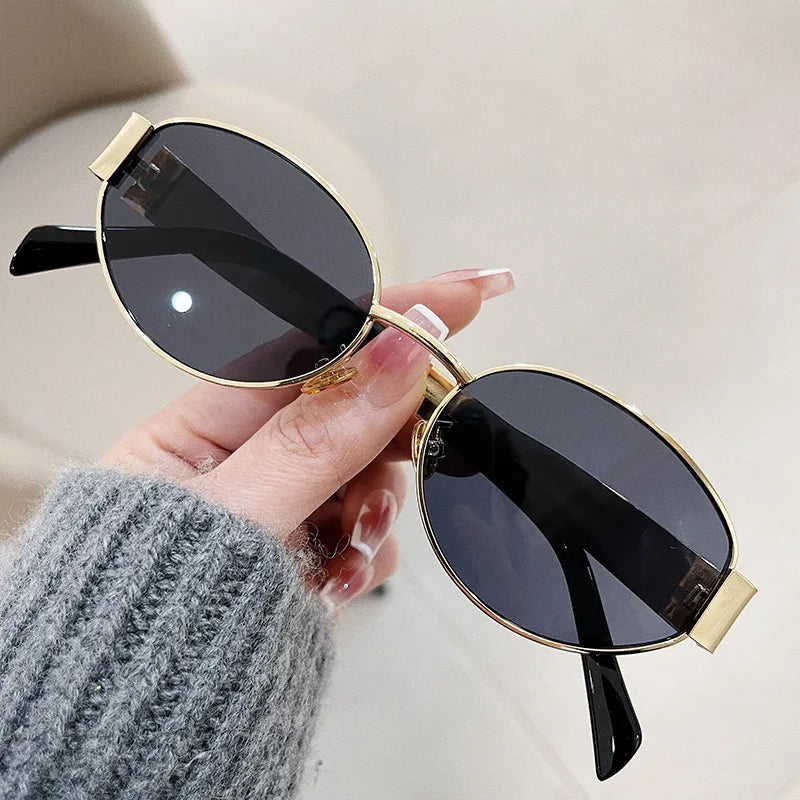 Fashion Oval Sunglasses Women
