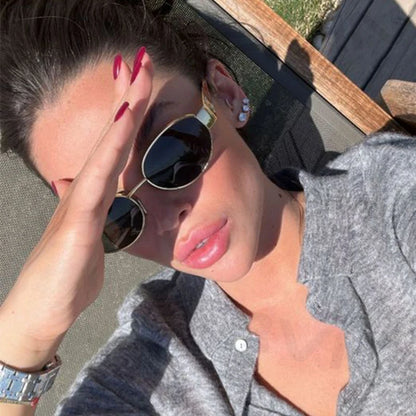 Fashion Oval Sunglasses Women