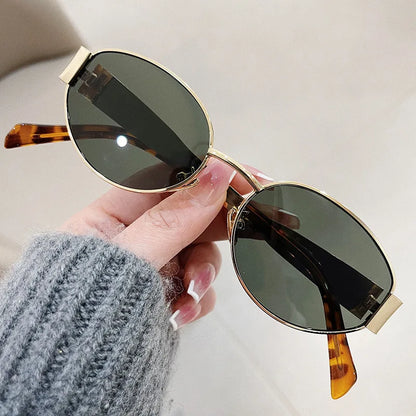 Fashion Oval Sunglasses Women