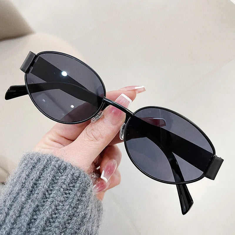 Fashion Oval Sunglasses Women