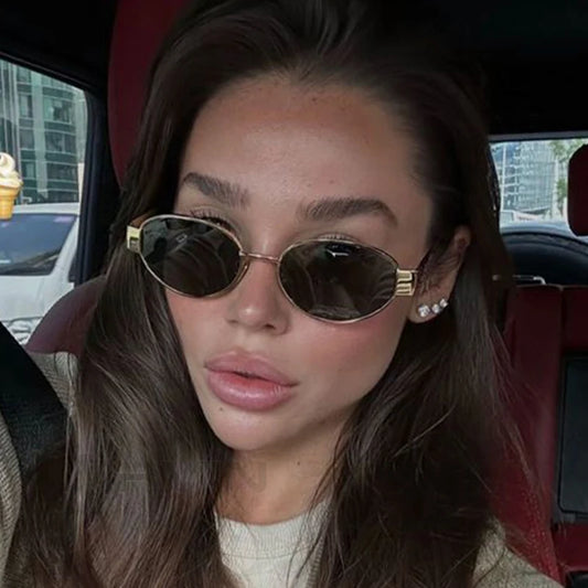 Fashion Oval Sunglasses Women
